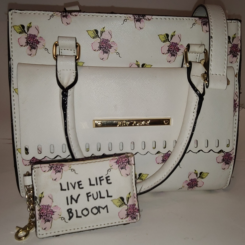 Betsey Johnson floral purse